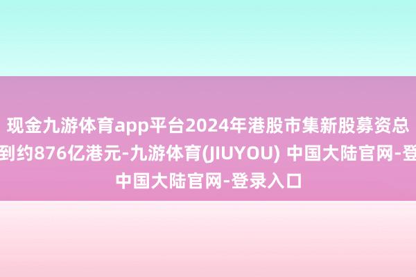 现金九游体育app平台2024年港股市集新股募资总数将达到约876亿港元-九游体育(JIUYOU) 中国大陆官网-登录入口